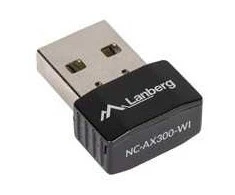 Maršrutizatorius Lanberg USB Adapteris Wireless Network Card, NC-AX300-WI AX300