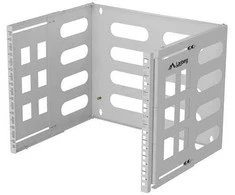 Lanberg uchwyt ścienny rack 19" 8U 497X400/240 pilka
