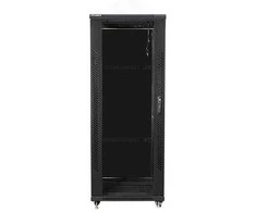 Lanberg Laisvai pastatoma spintelė 19 colių 32u 600x600mm juoda