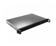 Lanberg Rackmount serveris chassis ITX 300/10 19"/1U | SC01-3001-10B | Juodas