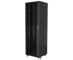 Lanberg ff01-6642-12b 42u stelažas laisvai pastatomas stelažas, juodas