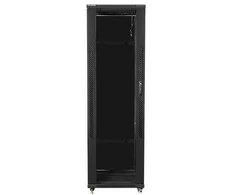 Lanberg ff01-6642-12b 42u stelažas laisvai pastatomas stelažas, juodas
