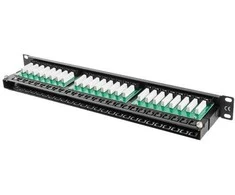 Patch panel lanberg ppu5-1048-b (1u; 19"; kat. 5e; 48xrj-45)
