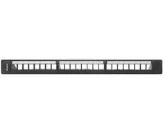 Patch panel lanberg ppks-1124-b (1u; 19")