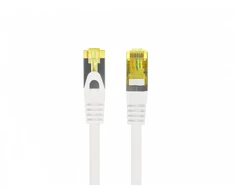 Lanberg Patchcord Lanberg S/FTP kat.6A 0,5m LSZH CU fluke passed balta