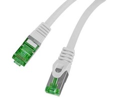LANBERG Patchcord kat.7 S/FTP LSZH CU 1.5m pilkas Fluke praėjo