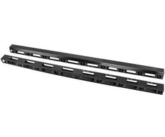 Lanberg 2 vnt. 42u organizatorių rinkinys laisvai pastatomoms spintelėms ak-1210-b