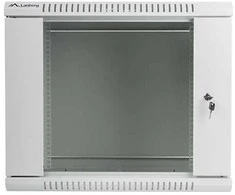 9u stovo sieninė spintelė Lanberg WF01-6609-10s pilka