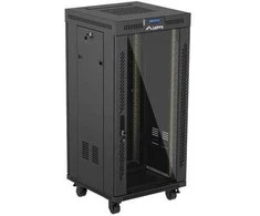Lanberg FF01-6624-12BL rack cabinet 24U Freestanding rack Juodas
