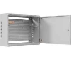 Montavimo spinta TPR 10" ir 19" su MESH plokšte 560x420x180 Pilka LANBERG (surinkta)