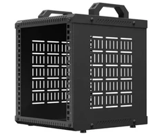 Lanberg Spinta open rack 10" 6u 280x300 juoda or10-2306-b