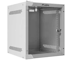 Lanberg WF10-2306-10S Rack spintelė (6u; 329 mm / 280 mm / 310 mm; montuojama ant sienos; stiklinė; 10 colių; pilka)