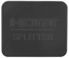Lanberg vaizdo skirstytuvas iš HDMI į 2X HDMI 4K, USB-C prievadas, juodas | SPV-HDMI-1002