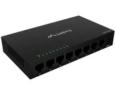 Šakotuvas Lanberg switch 8x 1Gb/s niezarządzalny 12V obudowa metalo sp.