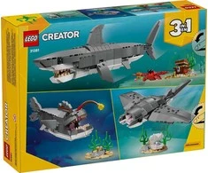 LEGO® Creator Nuožmus ryklys su lobių skrynia Žaislas 31381