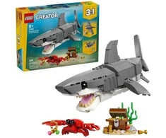 LEGO® Creator Nuožmus ryklys su lobių skrynia Žaislas 31381