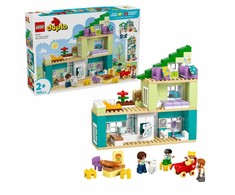 LEGO® DUPLO Modernus šeimos namas 3 viename su figūrėlėmis 10470