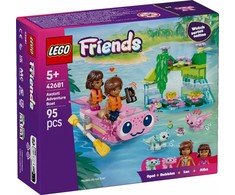 LEGO® Klocki friends przygoda na aksolotlowej łodzi 42681