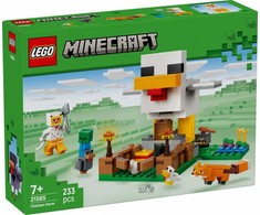 LEGO® Klocki minecraft farma kurczaków 21585