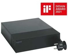 Legrand TV prailgintuvo apsauga 4x2p+su + 4x2p 2m juoda