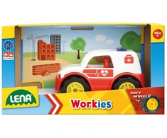 Lena Workies ambulans 12 cm dėžutėje