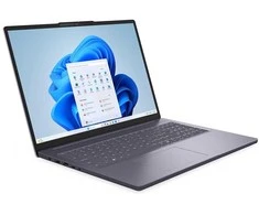 Nešiojamas kompiuteris Lenovo Ideapad Slim 3-16 - Ryzen 5 7535HS | 16"-WUXGA | 16GB | 1TB | Podśw. klaw. | noOs | Pilka