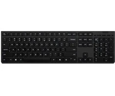 Lenovo | Professional Rechargeable | Klaviatūra | Wireless | Bluetooth | US | Pilkas