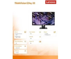 Monitorius Lenovo ThinkVision E24q-30