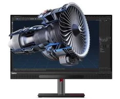 Monitorius LENOVO 27 colių UHD (3840X2160) / 3D / IPS ekranas / apsauga nuo akinimo 16:9 / HDMI / USB-C (100 W) / DP / RJ45 / 3 metų garantija