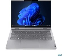 Nešiojamas kompiuteris Lenovo ThinkBook 14 2-in-1 G5 IAU Intel Core Ultra 7 255U Hybrid (2-in-1) 35.6 cm (14") Jutiklinis ekranas WUXGA 16 GB DDR5-SDRAM 512 GB SSD Wi-Fi 6E (802.11ax) Windows 11 Pro Swiss Pilkas