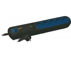 Lestar Listwa przeciwprzepięciowa lf 2001a, 3l, 5m juoda