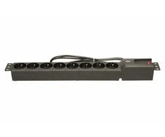 Listwa przeciwprzepięciowa lestar lzrm 810 bw g-a k.:cz 1,5m iec3 (8 x ute; 1,5m; spalva juoda)