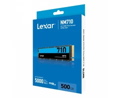 Lexar Diskas ssd nm710 500gb nvme m.2 2280 5000/2600mb/s