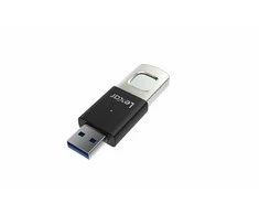 USB Atmintinė - Lexar Pirštų Atspaudo F35pro 64GB 300 MB/s Skaitymas 150 MB/s Rašymas Juoda