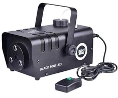 LIGHT4ME Juodas 900 LED fog smoke machine