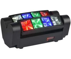 LIGHT4ME Spider MKII Turbo - 8x3W RGBW LED effect