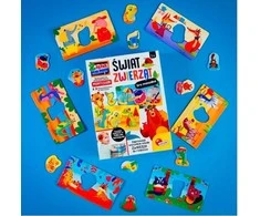 Dėlionė Lisciani Montessori Animal World 3 + Lisciani