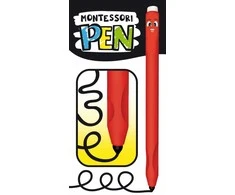 Lisciani Rinkinys edukacyjny montessori pen szkoła pisania su 18 tabliczkami