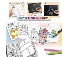 Lisciani Kūrybinis rinkinys vaikams kawaii piešimui