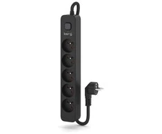 KERG ilgintuvas su automatiniu jungikliu – 5 lizdai, 16A, 1,5m