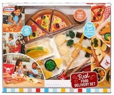 Little Tikes Mega maisto išsinešimui rinkinys su 200 priedų