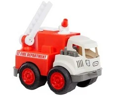 Little Tikes Purvo šunų transporto priemonė yra tikra gaisrinė