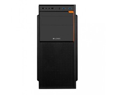 Logic Concept J23 Midi Tower ATX kompiuterio dėklas USB 3.0 x 2 juodas
