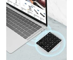Klaviatūra LogiLink ID0212 BT 5.0 skaitmeninė juoda