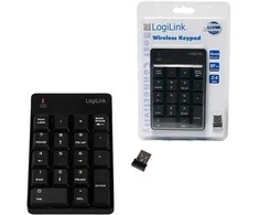 LogiLink Belaidė klaviatūra numeryczna, 18 keys