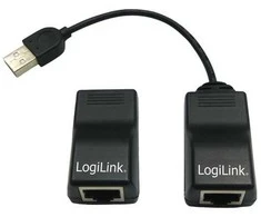 LogiLink USB ilgintuvas per RJ45, iki 60 m