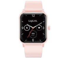 LogiLink Išmanusis laikrodis lcd, bt5.2 ip68, rožinė