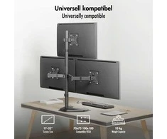 LogiLink Laikiklis na 3 monitory, 17-32 cale, max 10kg na ramie