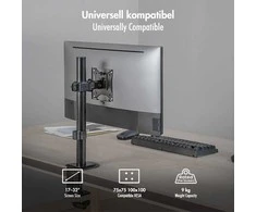 LogiLink Laikiklis na monitorius 17-32 ', 9kg max, juoda