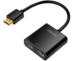 LogiLink HD0061 - HDMI skirstytuvas 1x2 prievadų 4K/60 Hz skaleris